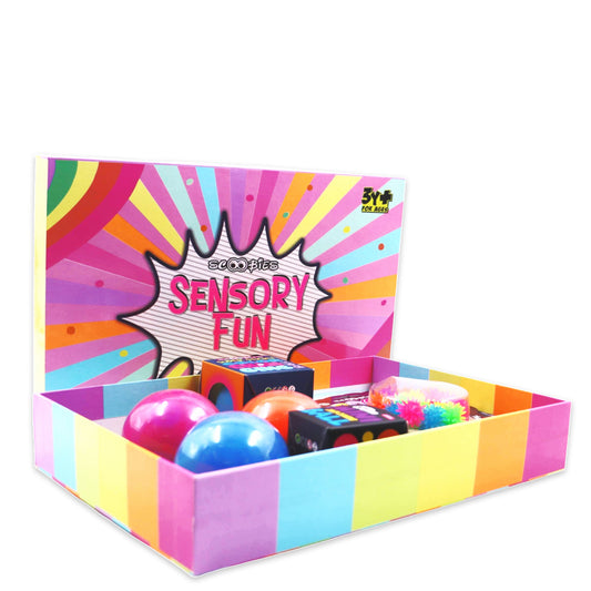 Scoobies Sensory Fun - Spooky & Stimulating Fidget Toys for Endless Fun | Fidget Toys for Play & Relaxation | Colorful and Develops Skills