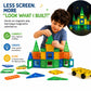Scoobies Glow in the Dark Magnetic Tiles, 60 PCS Building Set for Kids | Magnetic Construction Toy with Glowing Tiles, Creative STEM Play, Shapes & Structures | Ages 3+