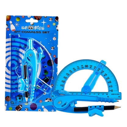 BFF Compass & Protractor Set - A Mathematics Wizard