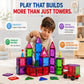Scoobies Brickable Magnetic Tiles, 70 PCS Building Set for Kids | Magnetic Construction Tiles with Brick-Compatible Surfaces, Figures & Vehicle | STEM Creative Play Toy | Ages 3+