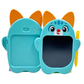 Scoo-Wee Cat Shaped Multi-Color Screen Doodle Pad with One-Click Erase | LCD Drawing Board | Reusable & Eco-Friendly Toy for Kids 3+ | Screen-Free Play