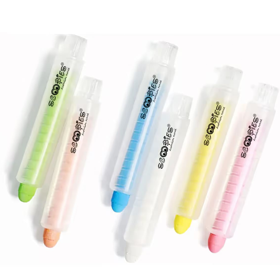 Graffiti Chalks( Pack of 12) Premium Quality, Dust-Free & Multi-Surface Compatible