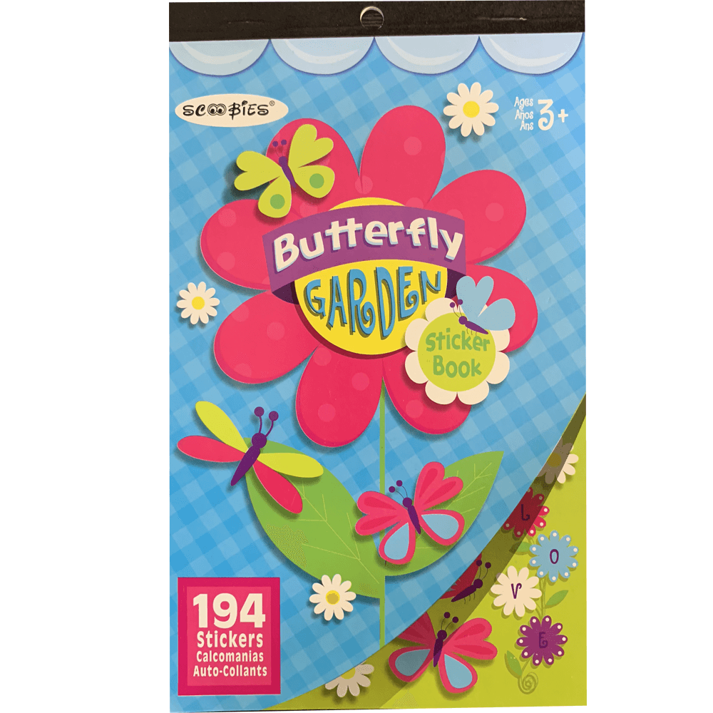 Butterfly Sticker Book - Scoobies