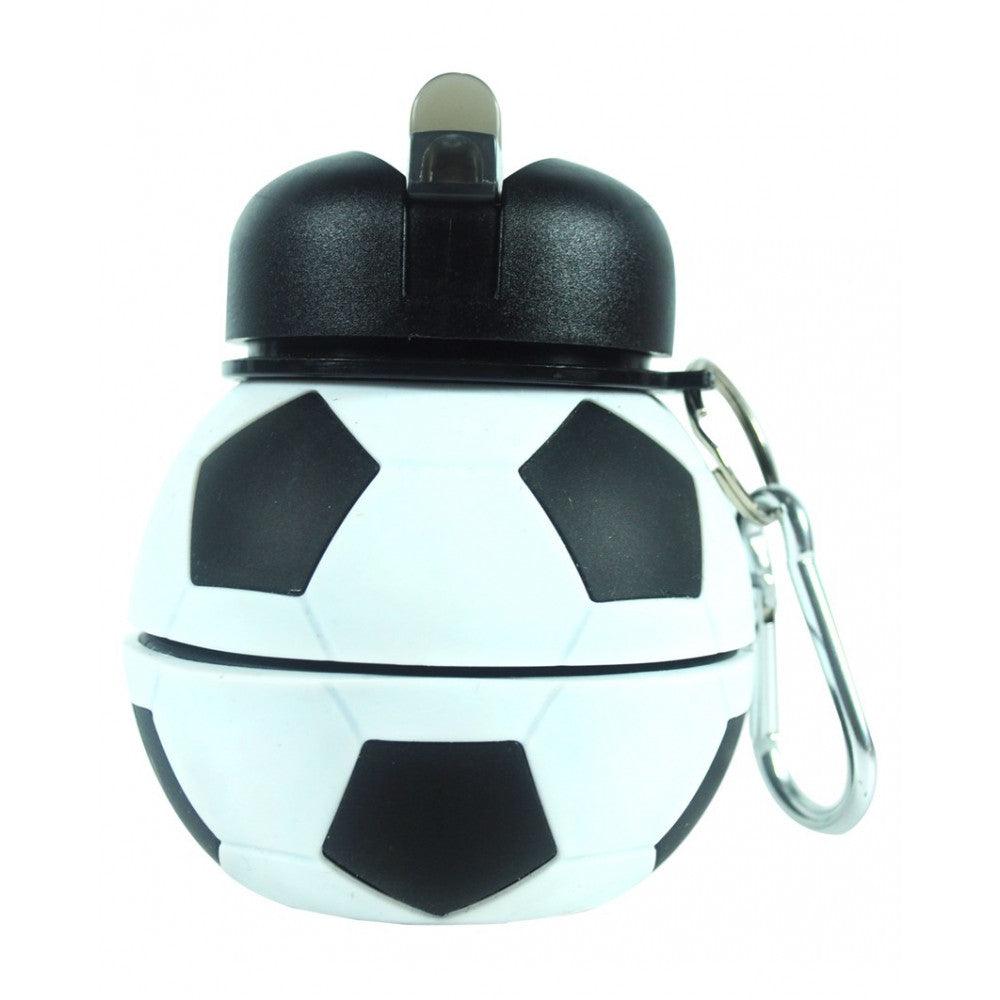 Football Water Bottle (Black & White) - Scoobies