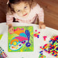 Stick N Fun Pompom |  Butterflies |  600 Pieces  | Your DIY Decore  | Kids Happiness Art Box