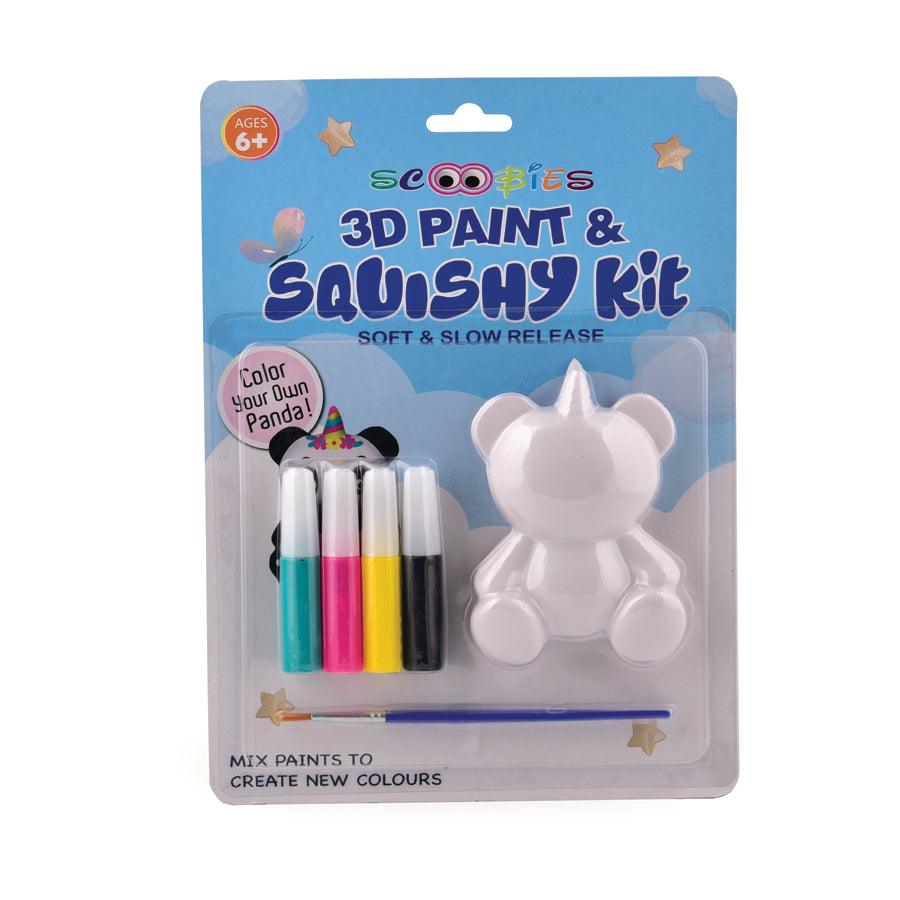 DIY Panda Squishy | Painting Kit | Art & Craft - Scoobies