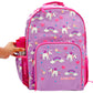 Unicorn Glow-in-the-Dark Bag  |  With Stationery Pocket  |  Internal Laptop Sleeve |  Cute Unicorn Design