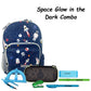 Space Glow In The Dark Bag Combo | Best Back To School Essentials Pack | Super Kids Super Joy Box | Sassy 7 Goodies