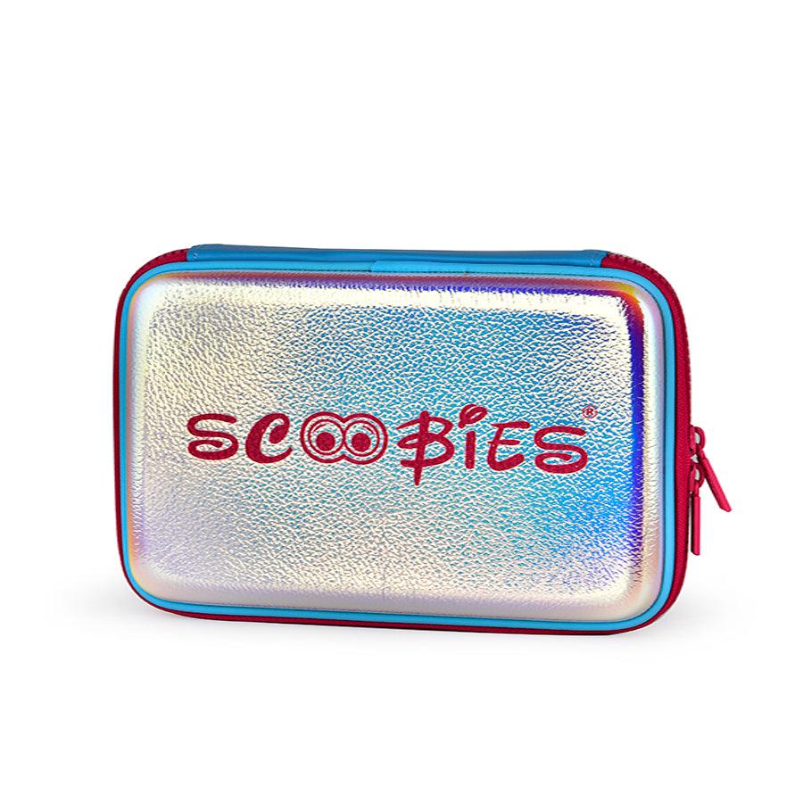 Heart Love Pencil Case | With LED Light| Multi-purpose Pouch | Shimmering Colours - Scoobies