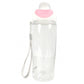 Keeure Hygiene Bottle Pink | With Easy Carry Strap | Pellucid Pink Design | Multi-Use - Scoobies