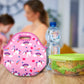 Neoprene Lunchbag  (Unicorn Design) |  With Adjustable & Detachable Shoulder Straps | Insulated | Multi-purpose Tote Bag