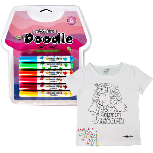 Doodle Tees (Unicorn) - Wear & Flaunt Your Art
