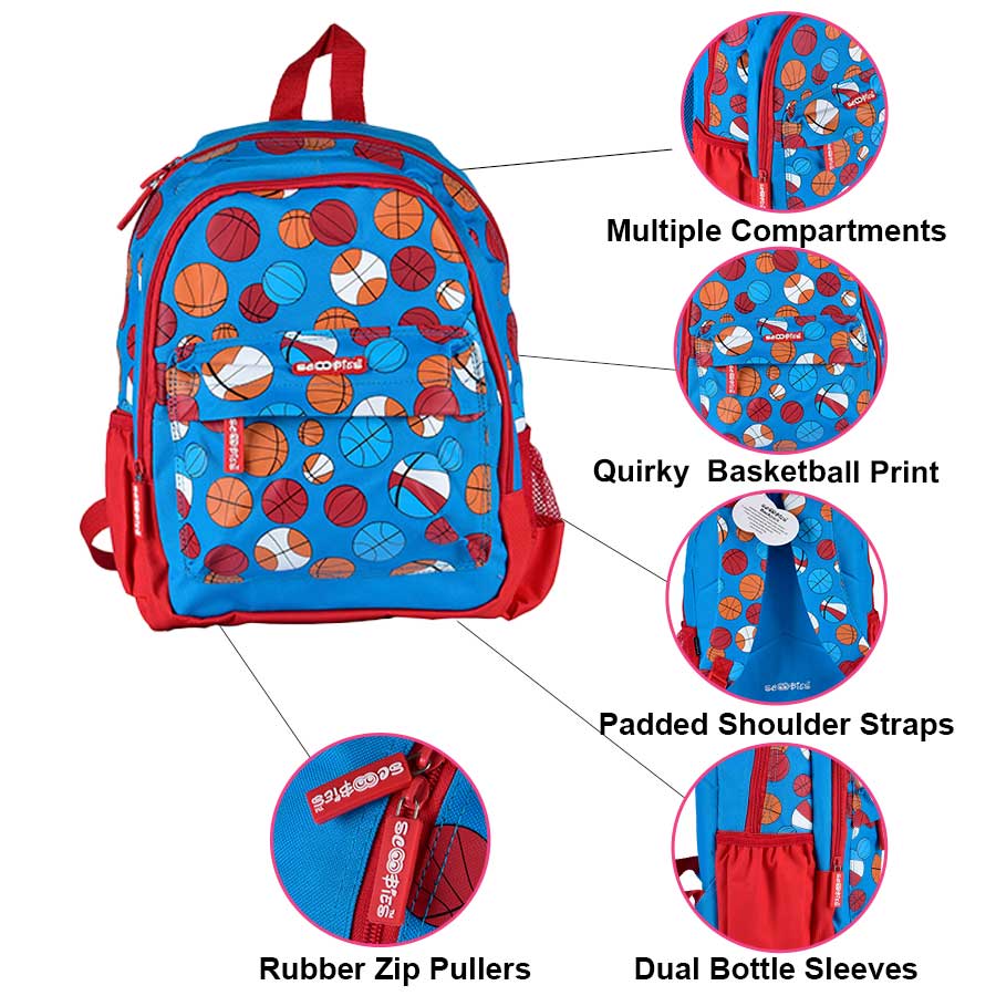 Rapid BB Bag | Wacky Design |  Vivid Colours |  Basketball Print
