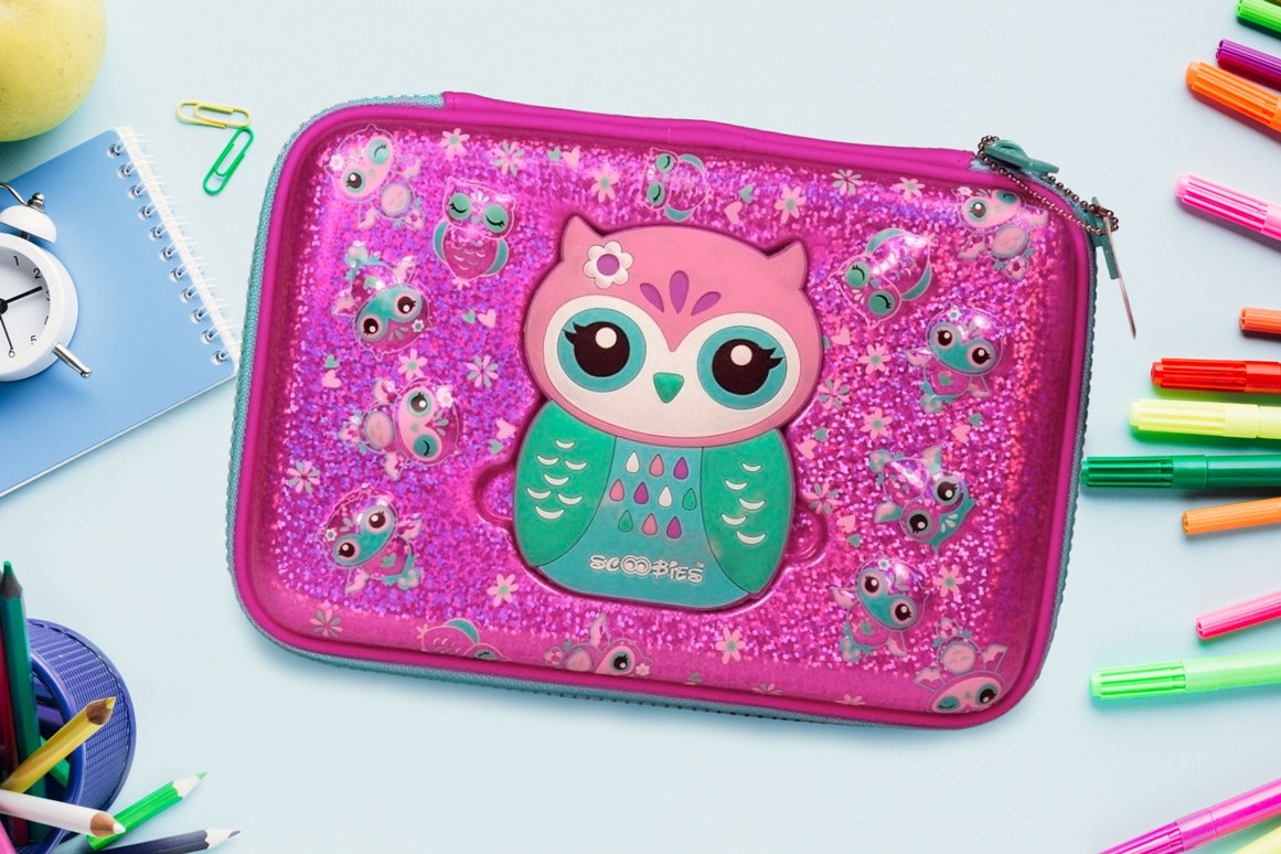 OWL Pachino Pencil Case (With Mirror)