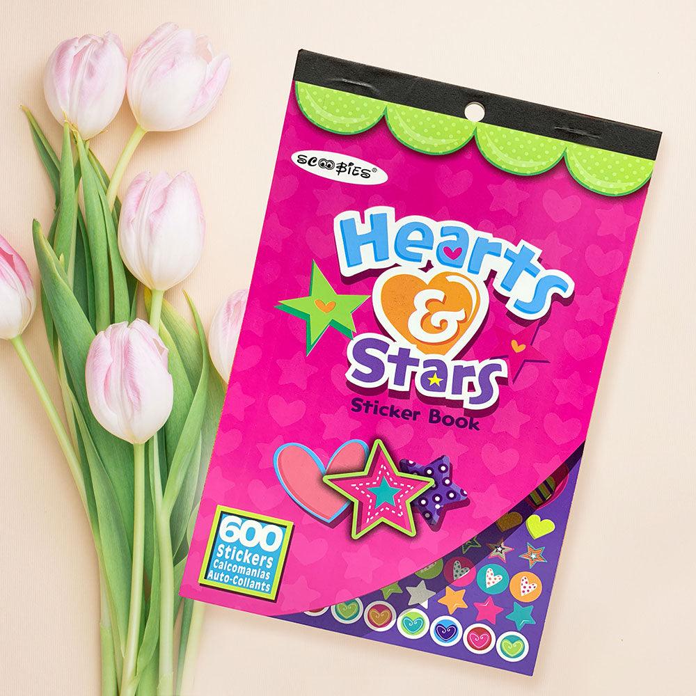 Hearts & Stars Sticker Book - Scoobies
