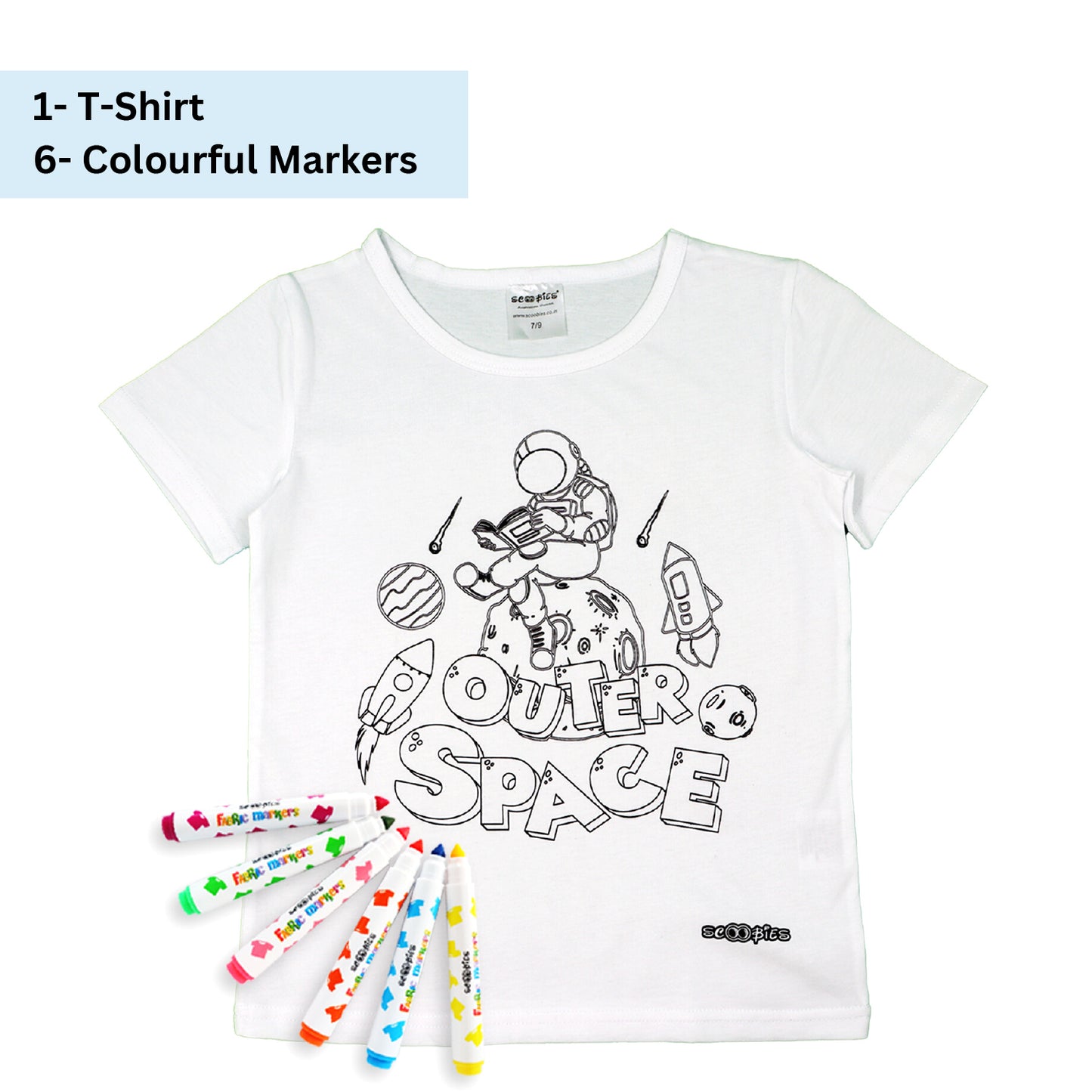 Doodle Tees (Space) - Take Art from Paper to Fabric