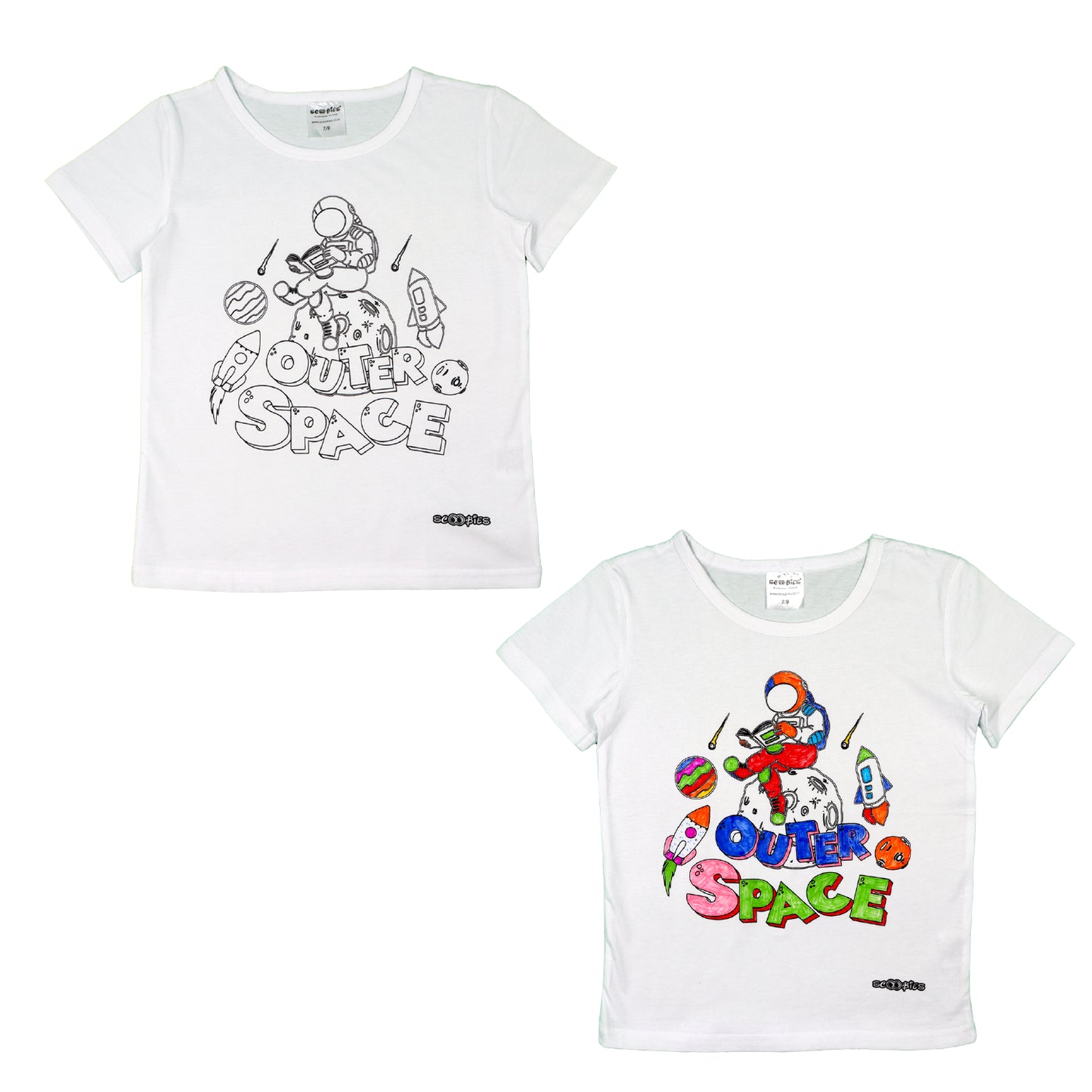 Doodle Tees (Space) - Take Art from Paper to Fabric