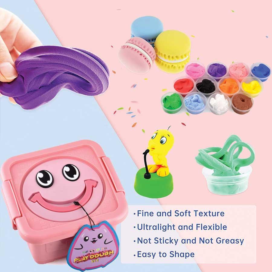 Air Dry Clay | Colorful Soft Not Toxic Modelling Craft Clay - Scoobies