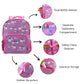 Unicorn Glow-in-the-Dark Bag  |  With Stationery Pocket  |  Internal Laptop Sleeve |  Cute Unicorn Design