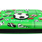 Footie In Scoobies Time Pencil Case  |  In-built Watch  |  Sporty Green Design - Scoobies