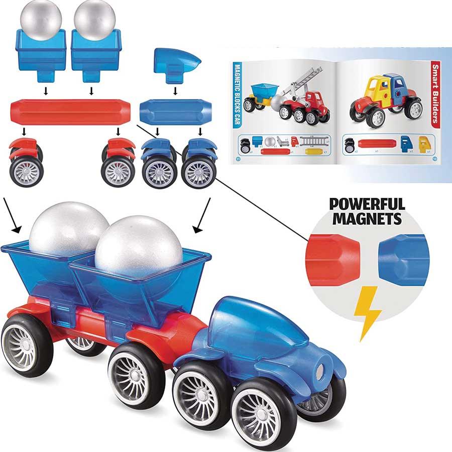 Magcarformers | DIY Magnetic Construction Set - Scoobies