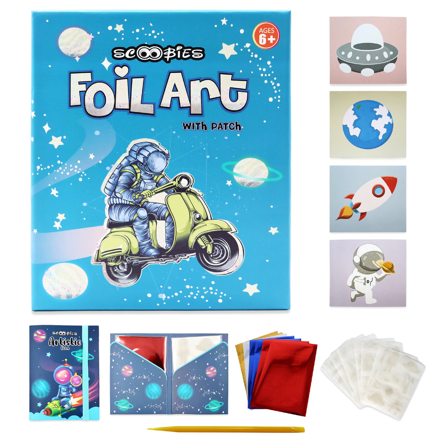Foil Art Set - Magically Transfer to Space