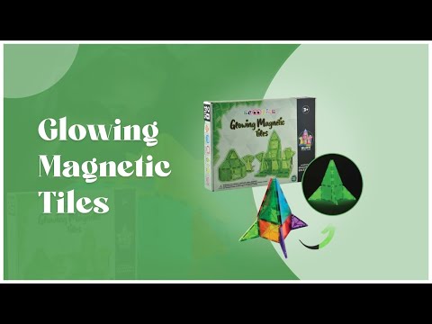 glowing magnetic tiles
