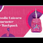 Hoodie Unicorn Character Jr Backpack | With Pullout Hoodie |  Pretty Pink Colour |  Cute Unicorn Design