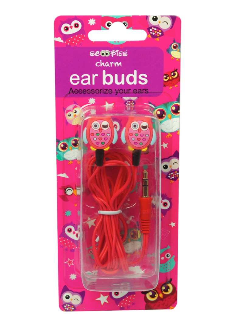 Owl Charm Earbuds